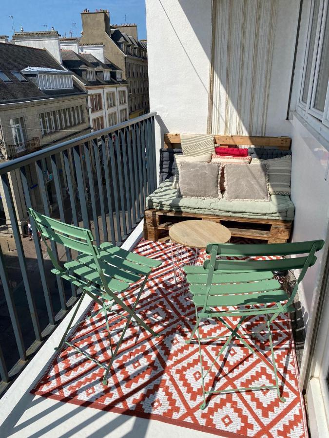 Joli T2 En Centre-Ville Lorient Avec Balcon Cosy Экстерьер фото